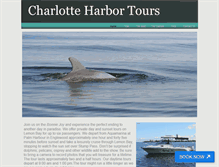 Tablet Screenshot of charlotteharbortours.com